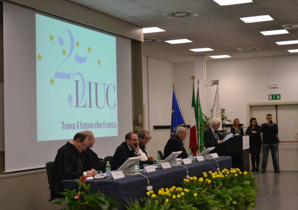 L'inaugurazione del 25esimo anno accademico della Liuc