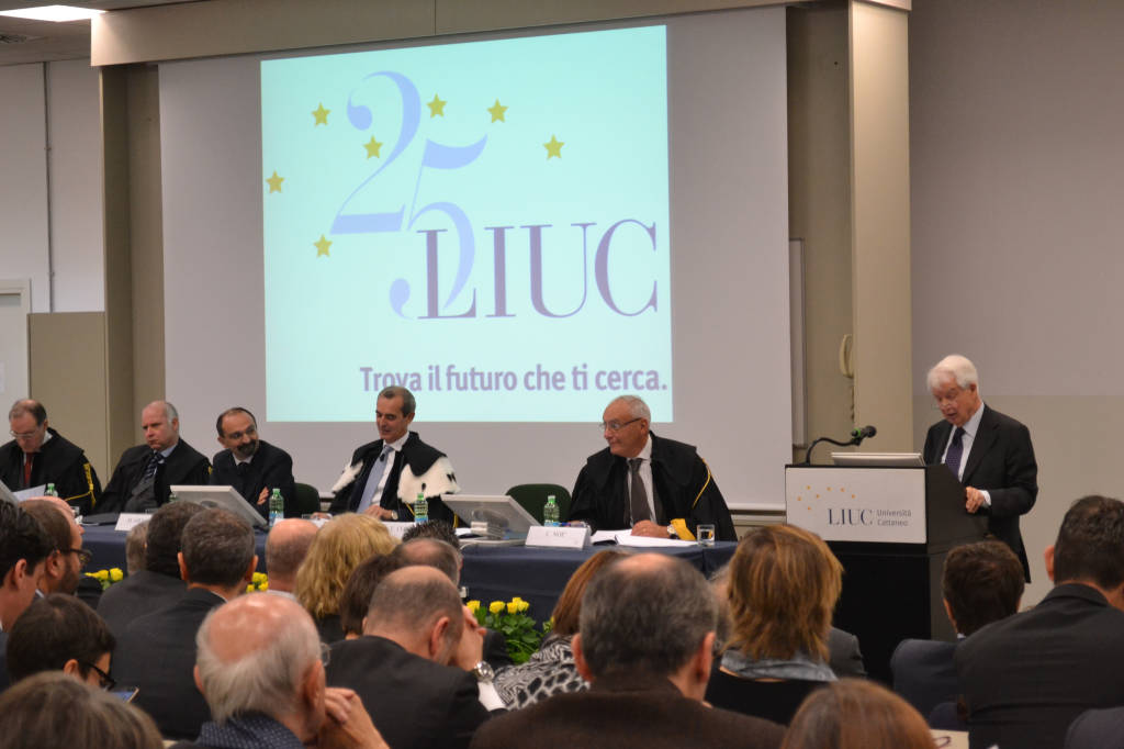 L'inaugurazione del 25esimo anno accademico della Liuc