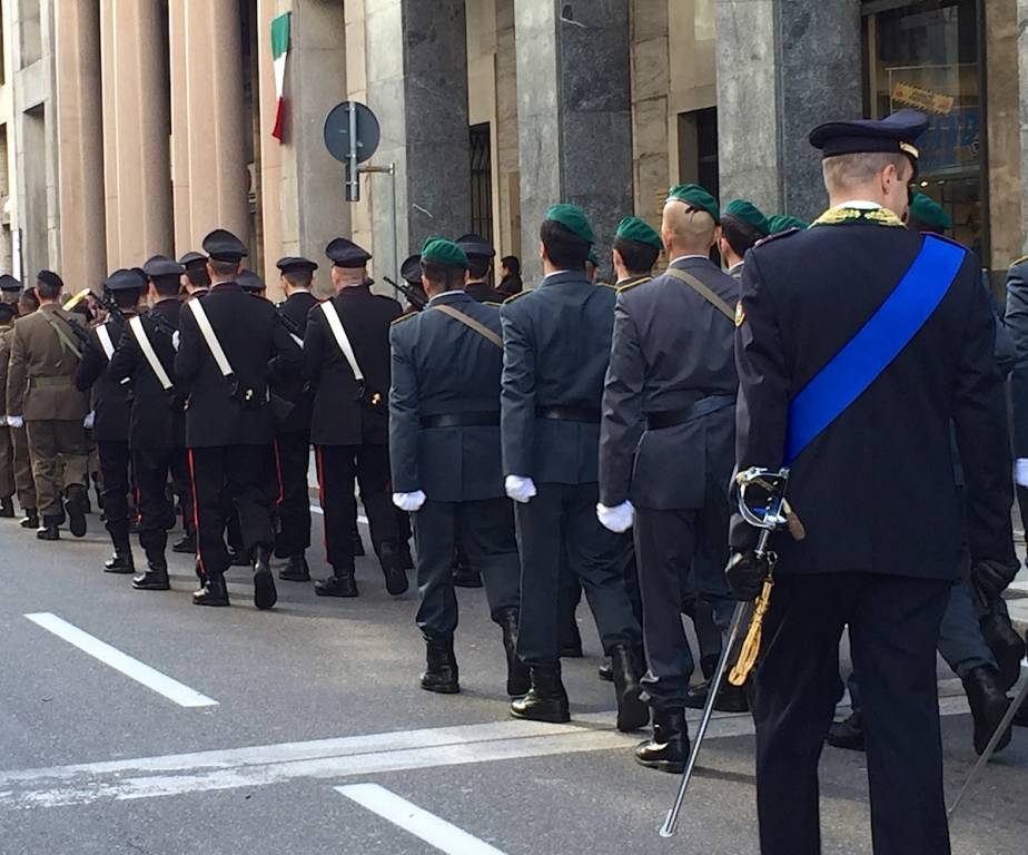 La sfilata del 4 Novembre 2015 a Varese