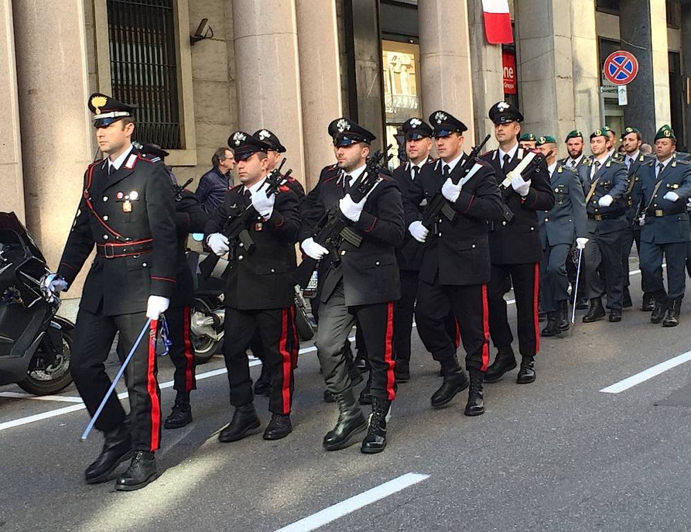 La sfilata del 4 Novembre 2015 a Varese