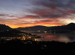 Lo spettacolo del tramonto a Novembre 