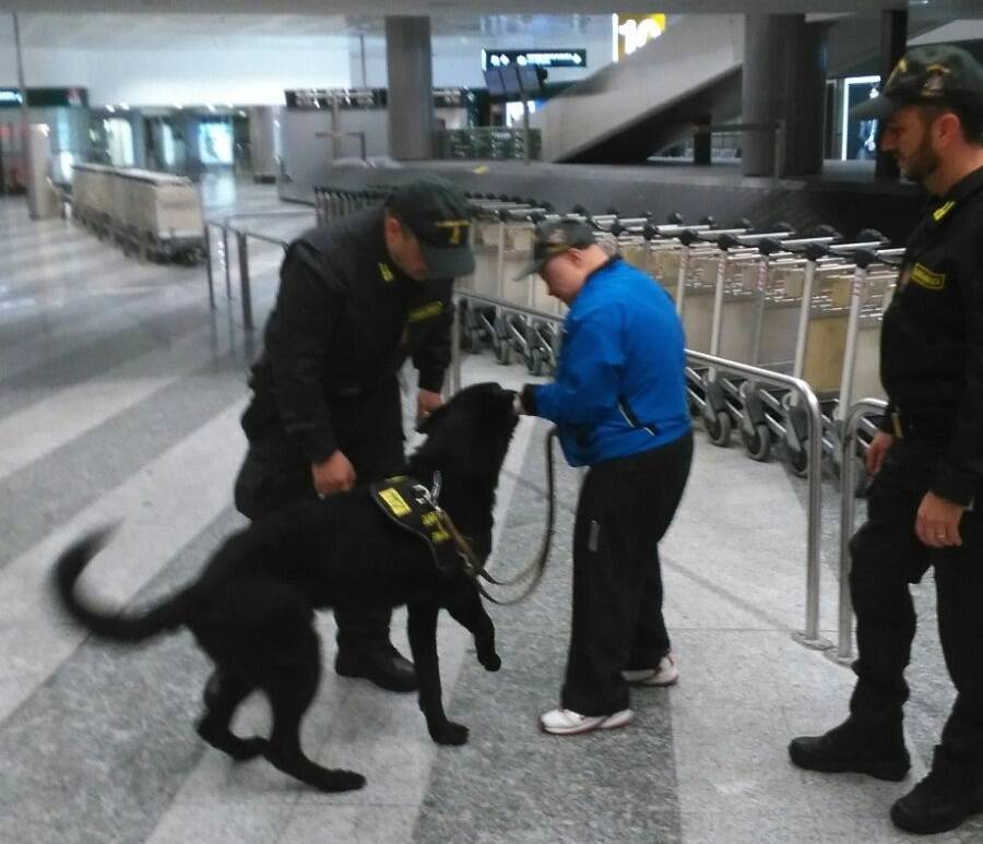 malpensa disabili guardia di finanza