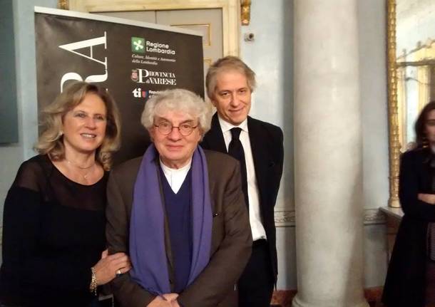 Mario Botta e Pierluigi Panza a Villa Panza 