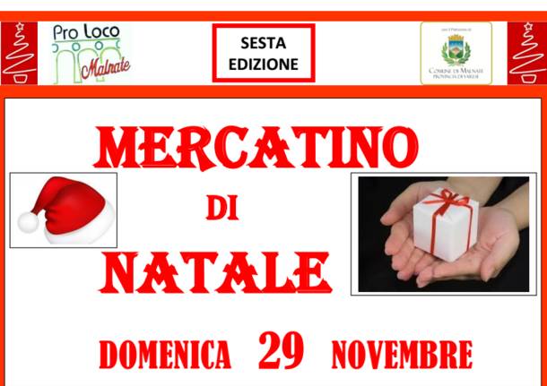 mercatino di natale pro loco malnate