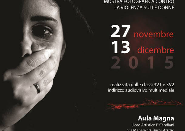 mostra fotografica violenza donne guardami