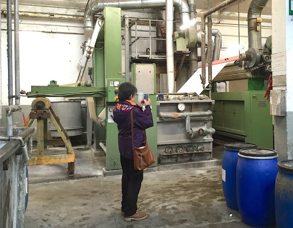Pmi Day 2015: visita alla Tintoria Giovanni Clerici 