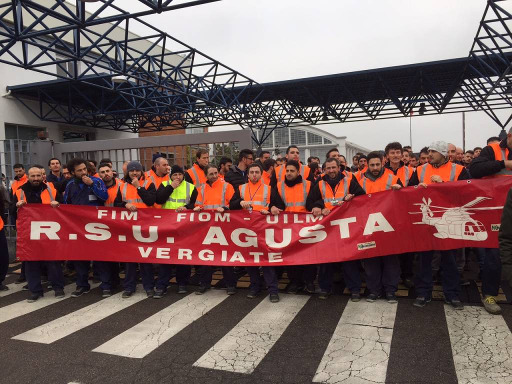 Sciopero Finmeccanica 11/2015