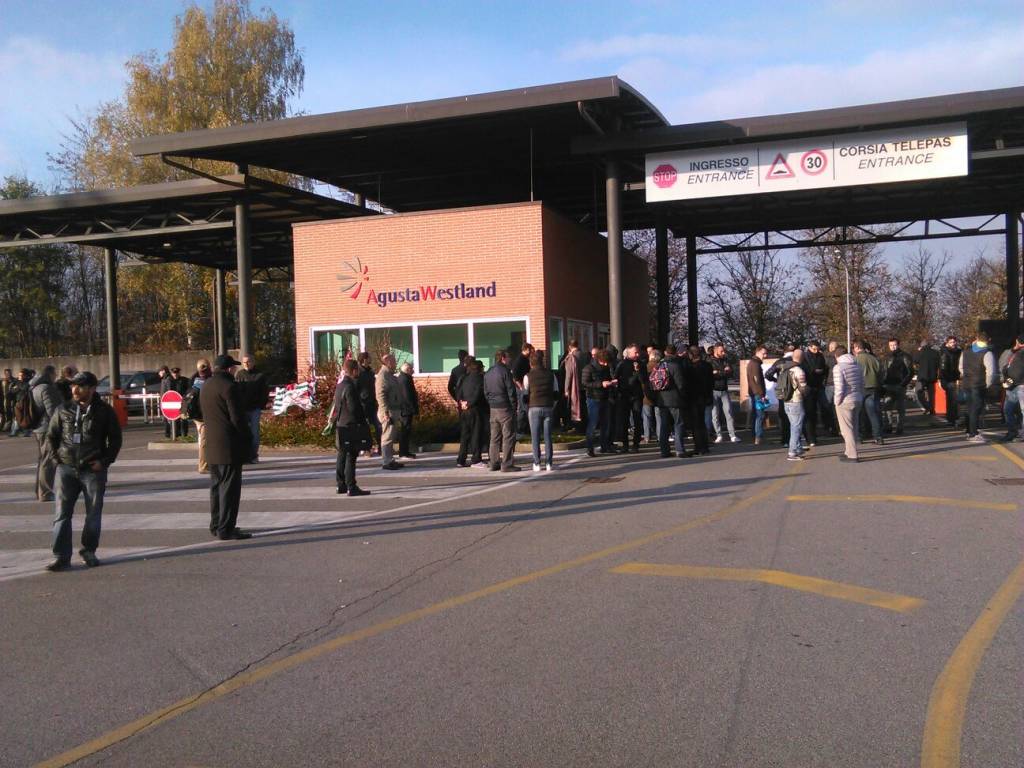 Sciopero Finmeccanica 11/2015
