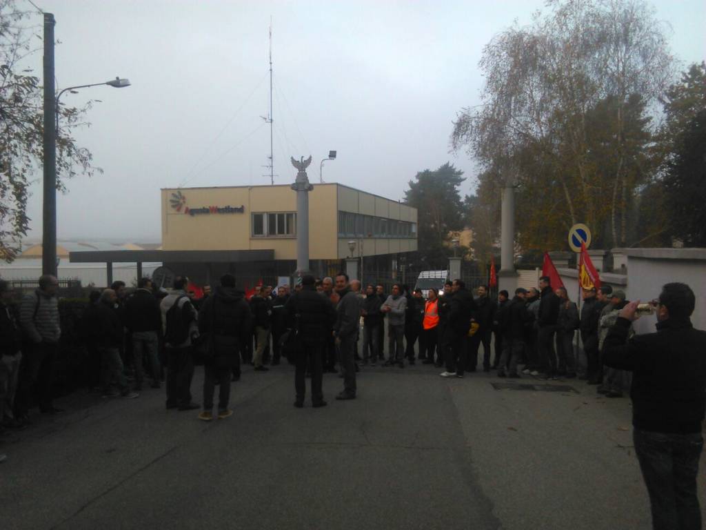 Sciopero Finmeccanica 11/2015