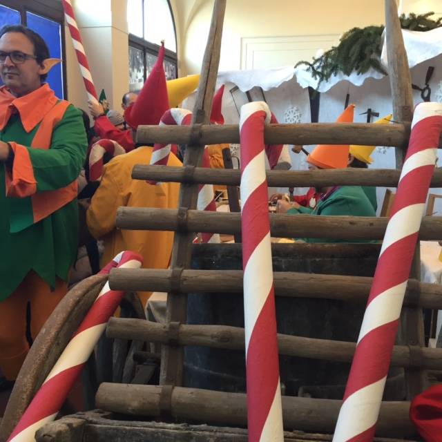 Babbo Natale ha preso casa alla diga del Panperduto 