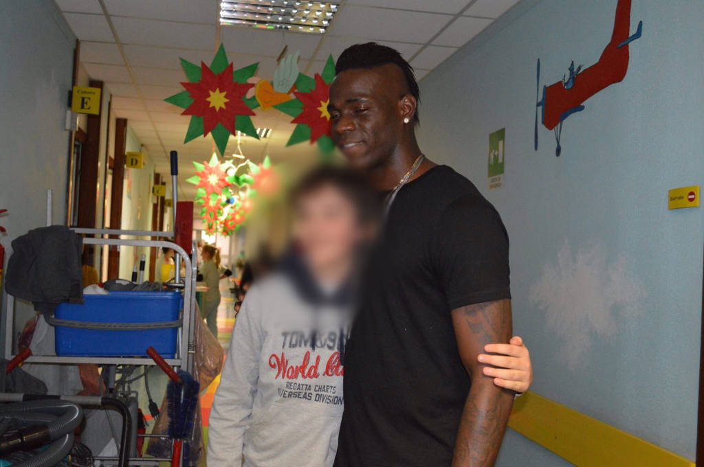 Balotelli ospedale varese