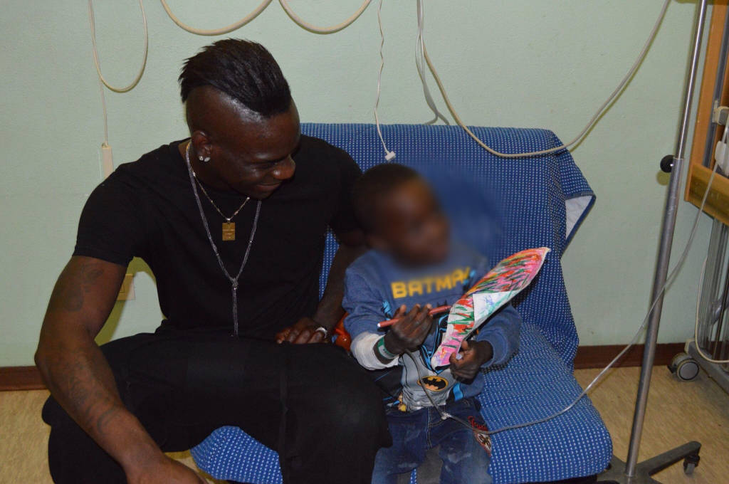 Balotelli ospedale varese