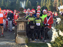 Corsa dei Babbi Natale a Varese