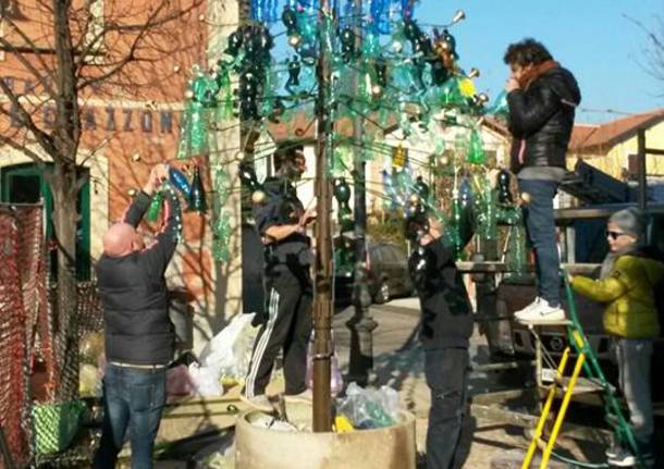 Dall'albero del riciclo al vin brulè per Abbiate G.ioca