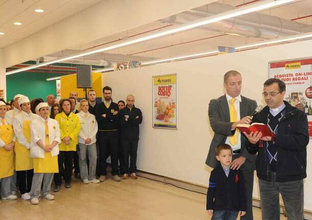 INAUGURAZIONE SUPER MARKET  TIGROS BUSTO ARSIZIO DICEMBRE 2015