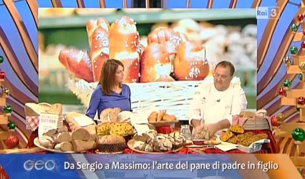Il panettiere Grazioli a Geo and Geo