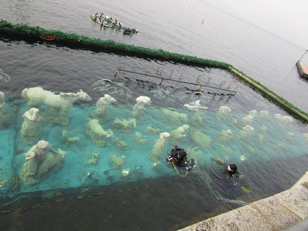 Il presepe sommerso di Laveno