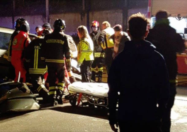 Incidente sulla provinciale a Bodio