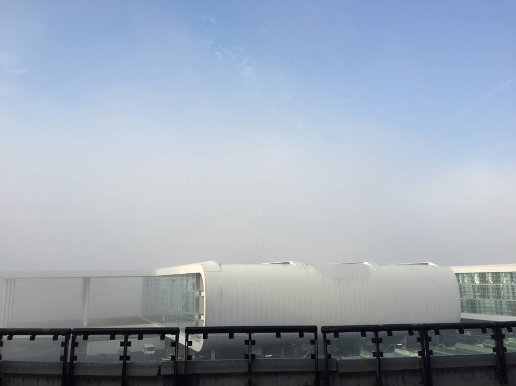 Nebbia a Malpensa 