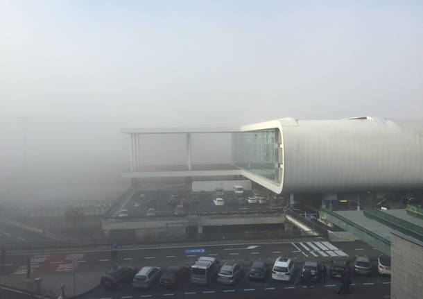 Nebbia a Malpensa 