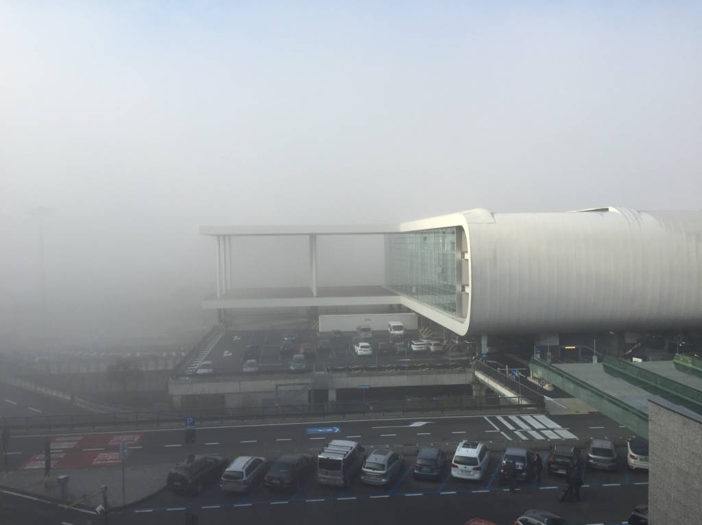 Nebbia a Malpensa 