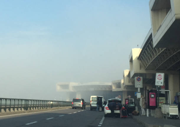 Nebbia a Malpensa