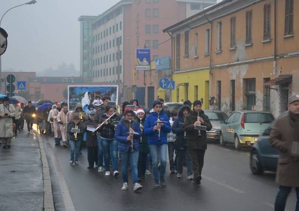 presepe vivente solidarietà famigliare castellanza