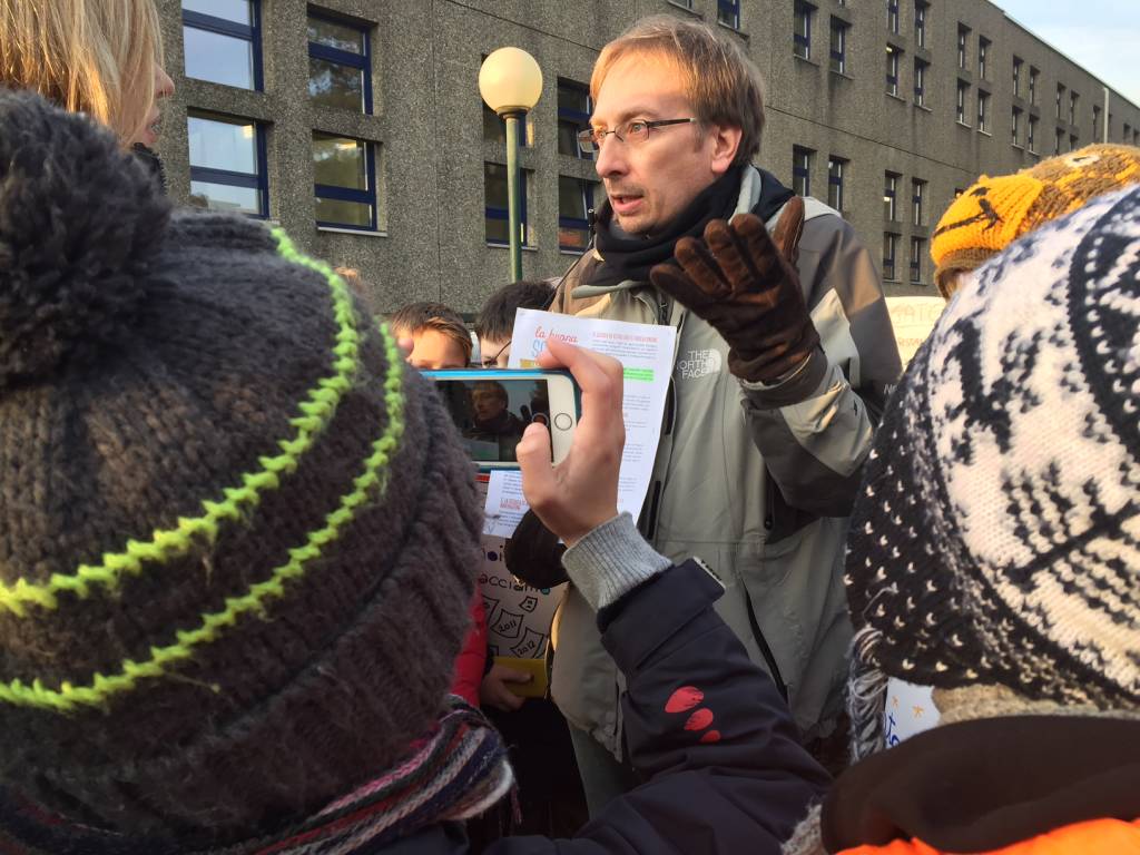 Protesta alle Ada Negri