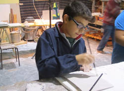 Quaranta studenti coinvolti nella costruzione del presepe di Gazzada Schianno 