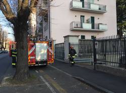 Scoppia una cabina elettrica in centro a Gallarate