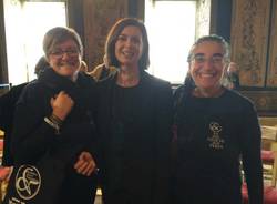 Smaniotto e Capitanucci con la presidente Boldrini