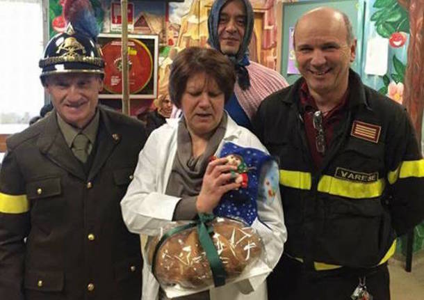 befana vigili del fuoco pediatria ospedale busto arsizio