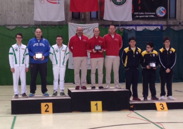 campionati regionali a squadre tiro con l'arco 2016