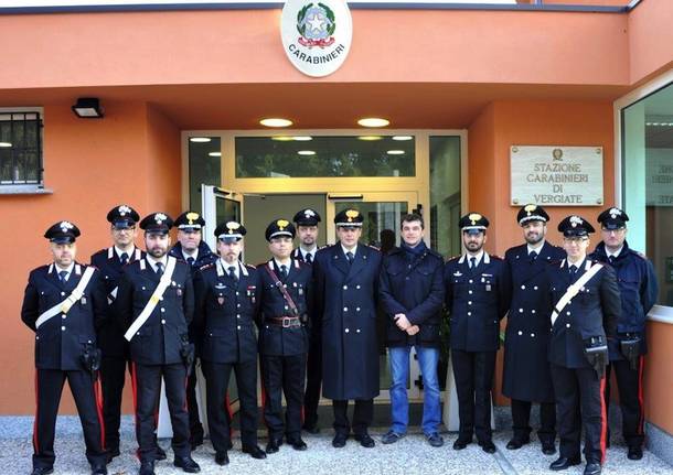 Entra in servizio il presidio dei carabinieri di Vergiate