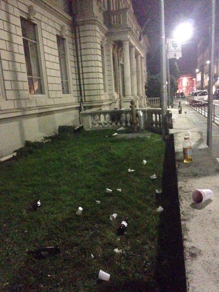 Via Como abbandonata