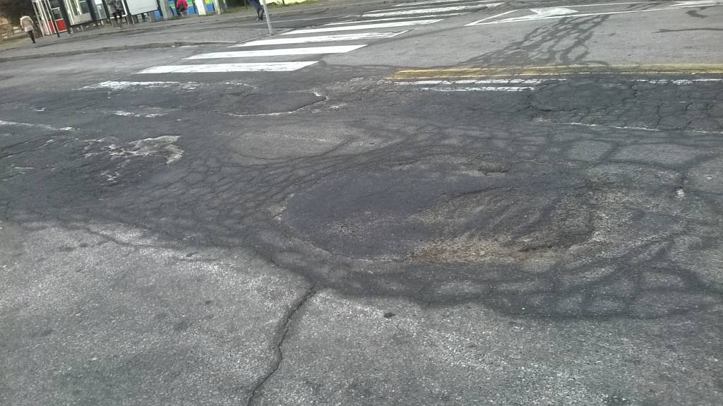 foto del piazzale delle Ferrovie dello Stato