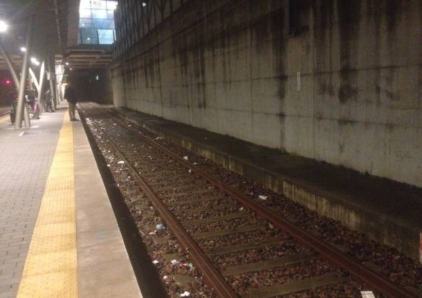 Stazione castellanza: binari o discarica?