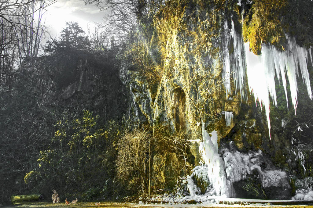 Le grotte con leprotti