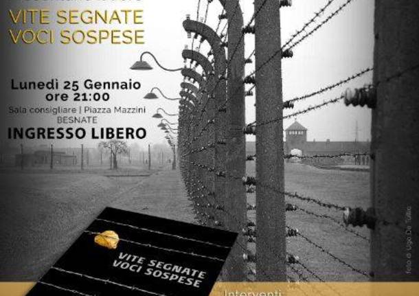 PRESENTAZIONE DEL LIBRO \"VITE SEGNATE VOCI SOSPESE\"