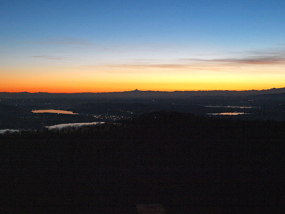 Quattro laghi e il Monviso