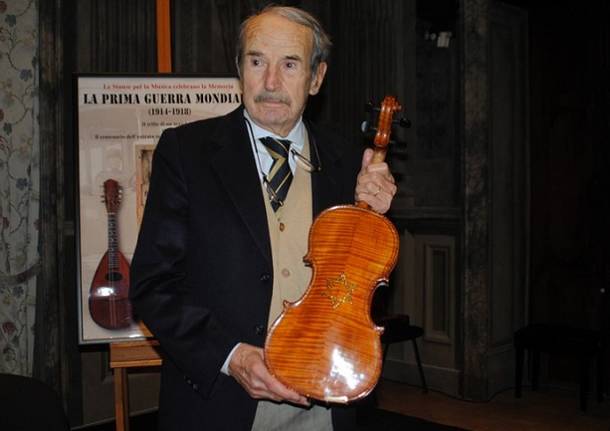 Carlo Alberto Carutti con "Il violino della Shoah"