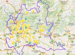 cartina pm 10 lombardia 3 gennaio 2016