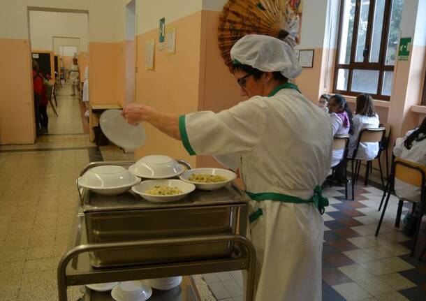 Menù cinese alle scuole Carducci