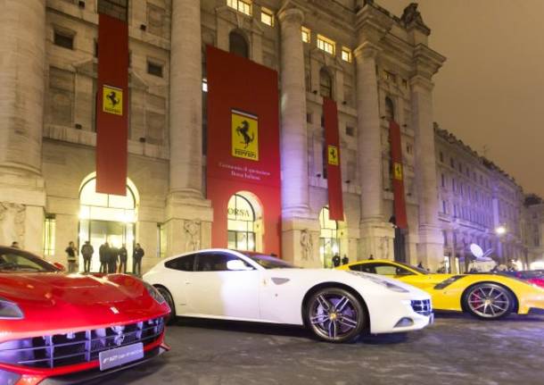 Il titolo Ferrari debutta in Borsa