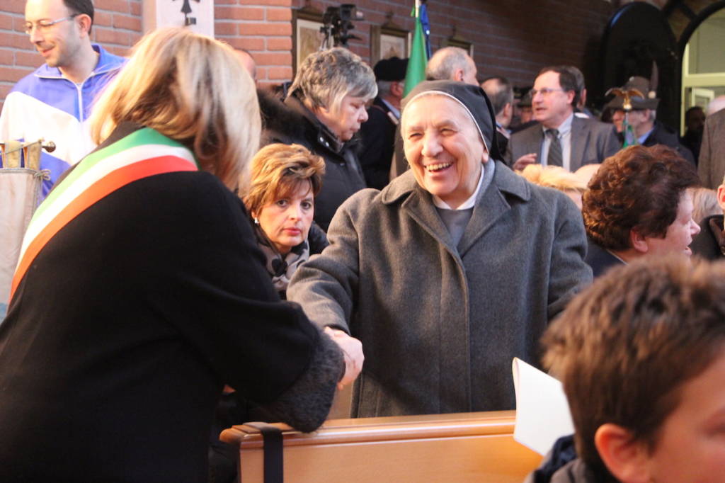 Il cardinale Scola all'ospedale di Tradate
