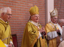 Il cardinale Scola all'ospedale di Tradate