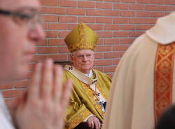 Il cardinale Scola all'ospedale di Tradate