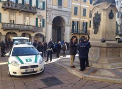 Il pianista nel centro di Varese