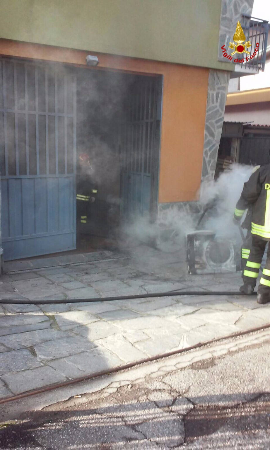 incendio busto arsizio 31 gennaio 2016