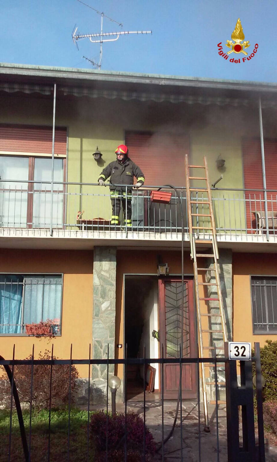 incendio busto arsizio 31 gennaio 2016
